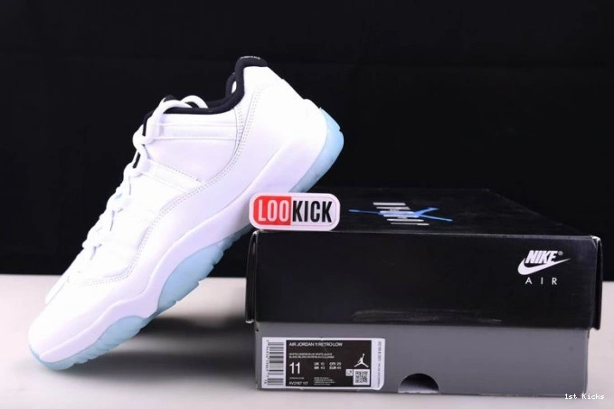 1st Kicks Air Blue 11 AV2187-117 Legend Low Jordan 0706